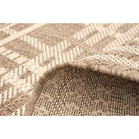 Tapis Rattan Burburry Beige-Champagne