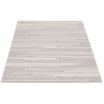 Linear Silver-Cream Rug