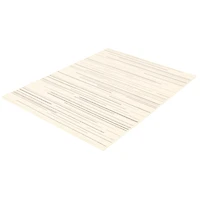 Linear Cream-Silver Rug