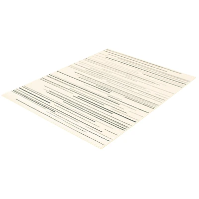 Tapis Linear crème-gris