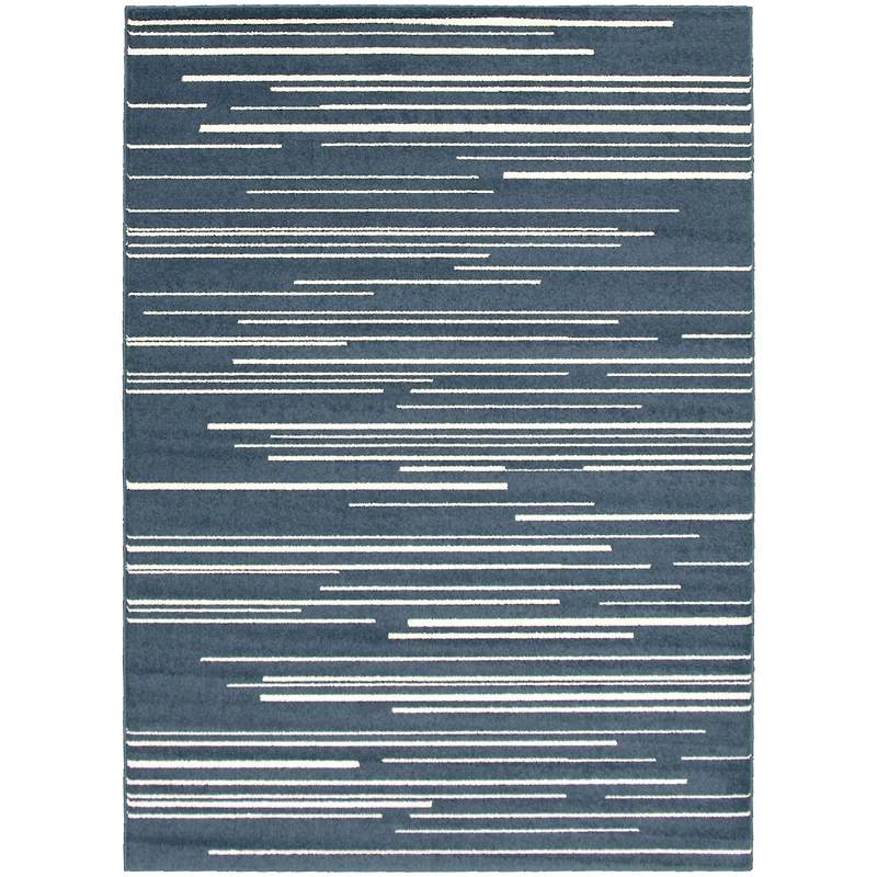 Linear Grey-Cream Rug