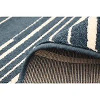 Linear Grey-Cream Rug