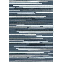 Linear Grey-Cream Rug
