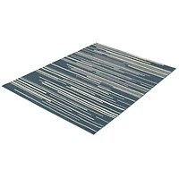 Linear Grey-Cream Rug