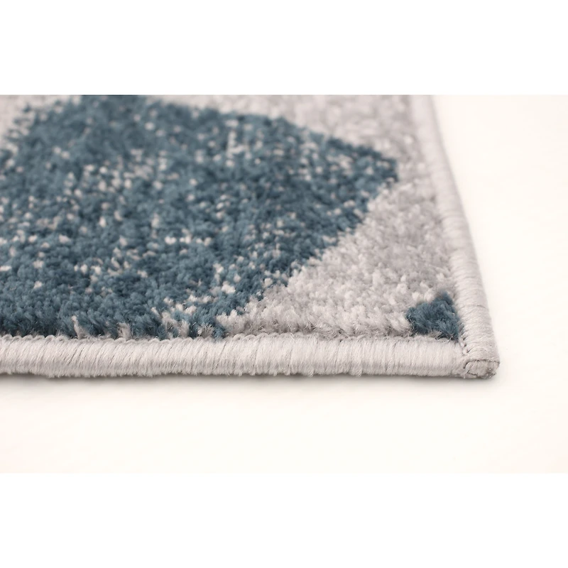 Feuilles Silver-Grey Rug