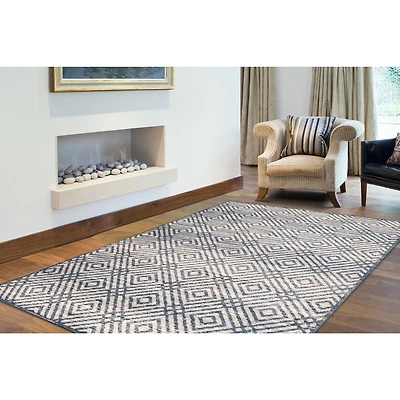 Tapis Annika gris-Argent