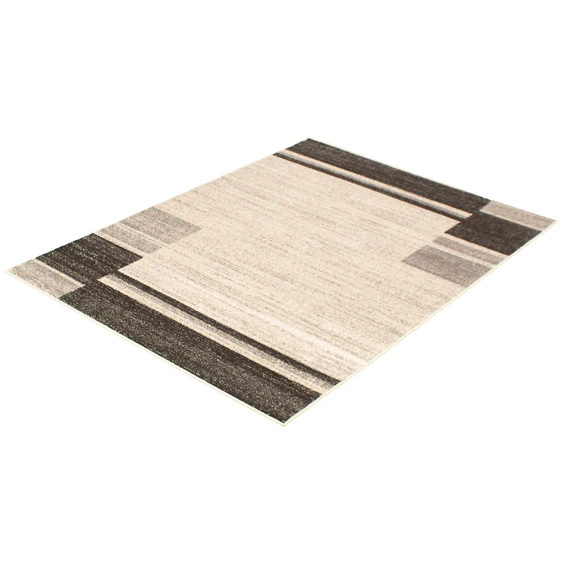 Modern Gabbeh Ivory/Taupe Rug