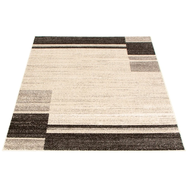 Modern Gabbeh Ivory/Taupe Rug
