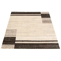 Modern Gabbeh Ivory/Taupe Rug