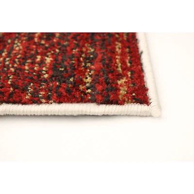 Modern Gabbeh Ivory/Red Rug