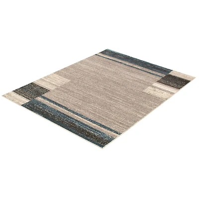 Modern Gabbeh Grey/Blue Rug