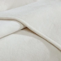 Solid Plush Blanket by Calvin Klein