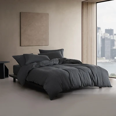 Melange Jersey Comforter Set by Calvin Klein