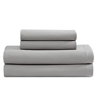 Pearl Edge Sateen T300 Sheet Set by Calvin Klein