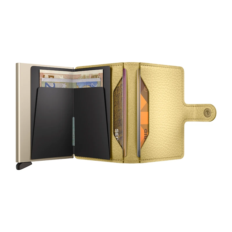 Secrid Pebble Miniwallet - Butter Yellow