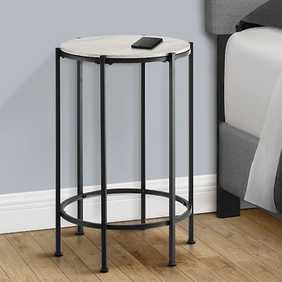 Roslyn Accent Table - Washed Oak