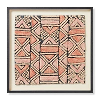 Loloi Shoowa Blue and Pink 2'4 " x 2'4 " Wall Art