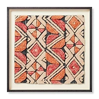 Loloi Kojo Blue and Orange 2'4 " x 2'4 " Wall Art