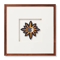 Loloi Mystic Patch Blue and Brown 1'4 " x 1'4 " Wall Art