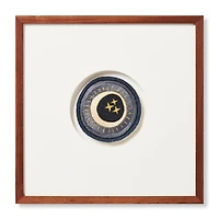 Loloi Celestial Patch Blue and Ivory 1'4 " x 1'4 " Wall Art