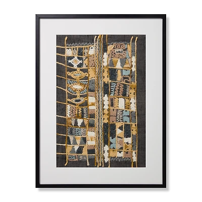 Loloi Sommer Green and Multi 2'10 " x 1'10 " Wall Art