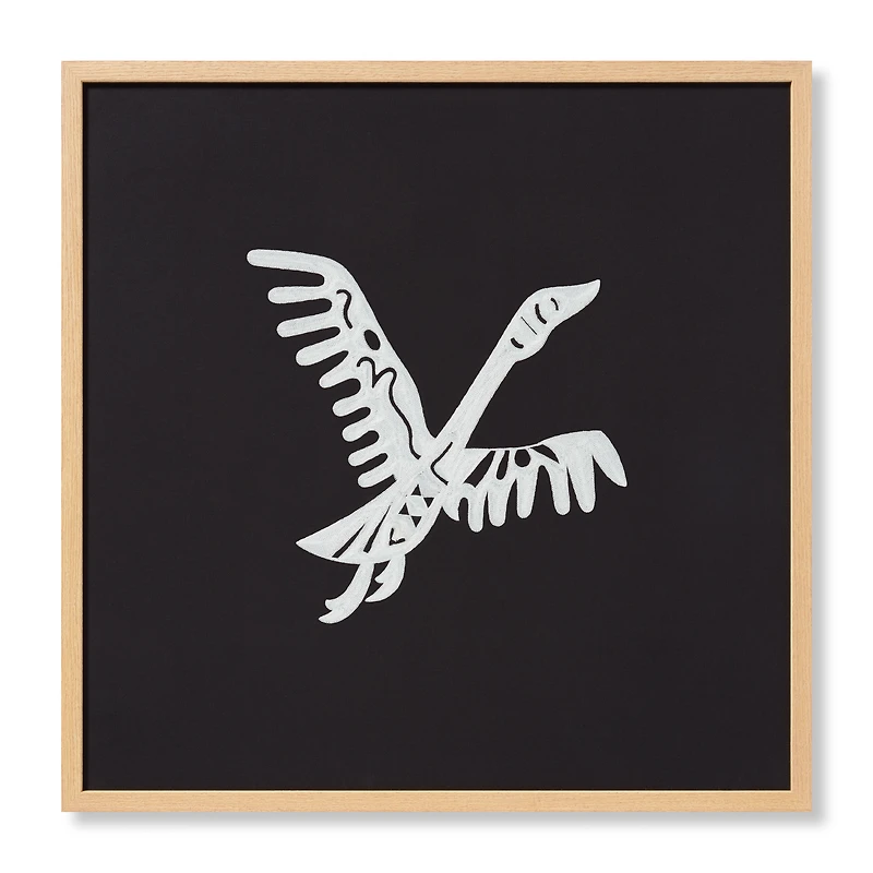 Loloi Oni Black and Ivory 2'4 " x 2'4 " Wall Art