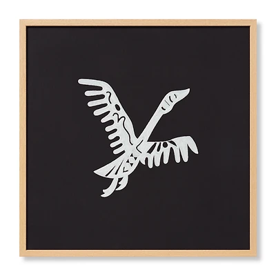 Loloi Oni Black and Ivory 2'4 " x 2'4 " Wall Art