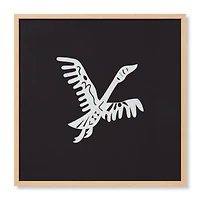 Loloi Oni Black and Ivory 2'4 " x 2'4 " Wall Art