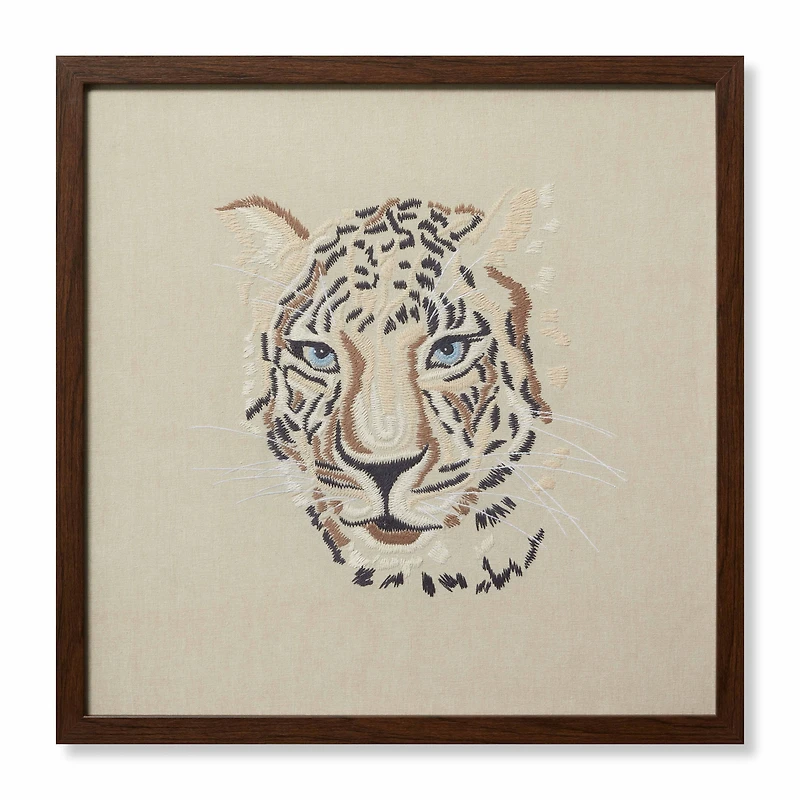 Loloi Tiger Beige and Ivory 2' x 2' Wall Art