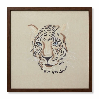 Loloi Tiger Beige and Ivory 2' x 2' Wall Art