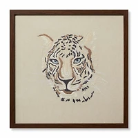 Loloi Tiger Beige and Ivory 2' x 2' Wall Art