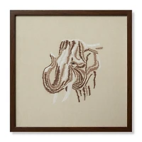 Loloi Tisk Tusk Beige and Ivory 2' x 2' Wall Art