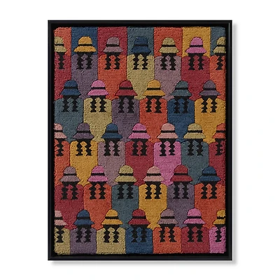Loloi Puno Ladies Multi and Black 3'7 " x 2'9 " Wall Art