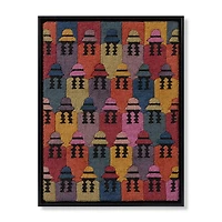 Loloi Puno Ladies Multi and Black 3'7 " x 2'9 " Wall Art