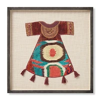 Loloi Chahar Multi and Ivory 1'11 " x 1'11 " Wall Art