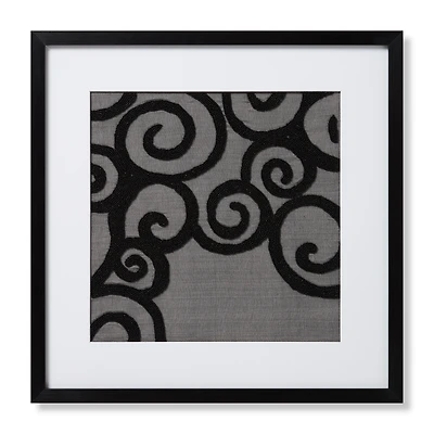 Loloi Decadent Grey and Black 2'2 " x 2'2 " Wall Art