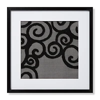Loloi Decadent Grey and Black 2'2 " x 2'2 " Wall Art