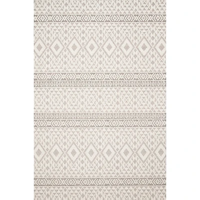 Loloi Cole Rug Silver / Ivory