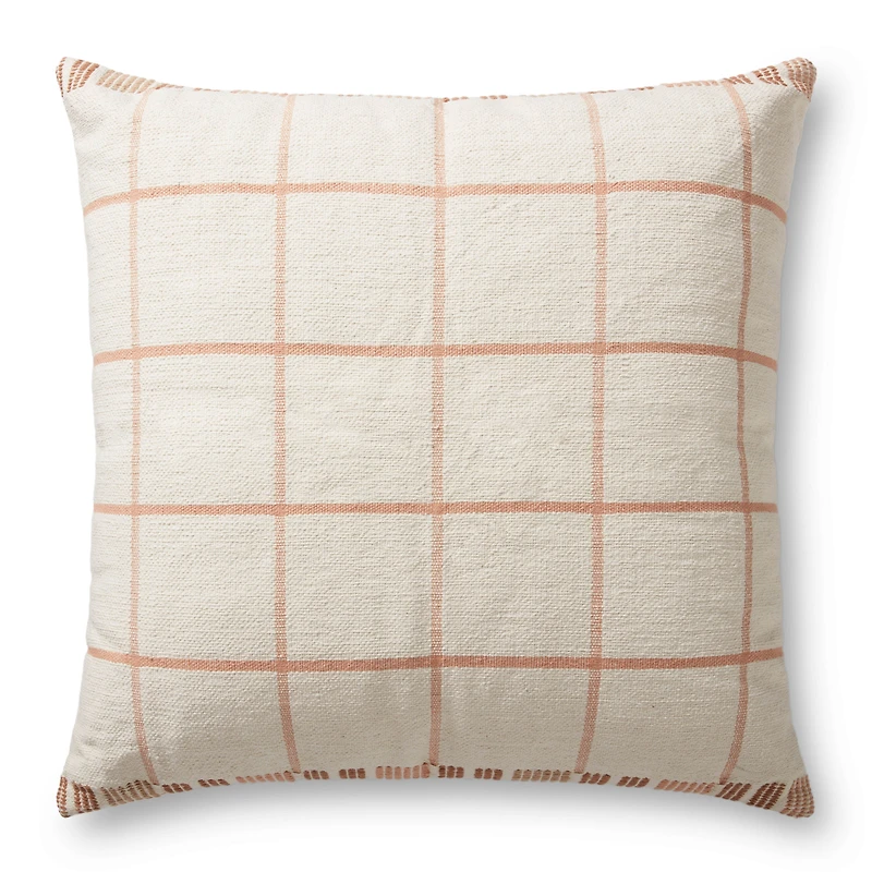 Coussin Magnus par Loloi - Naturel et Multi