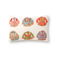 Loloi Zayd Natural and Multi Cushion