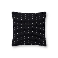 Loloi Yara Black Cushion