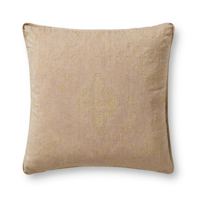 Coussin Aydana par Loloi - Rouge et Or