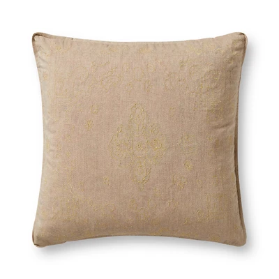 Coussin Aydana par Loloi - Rouge et Or