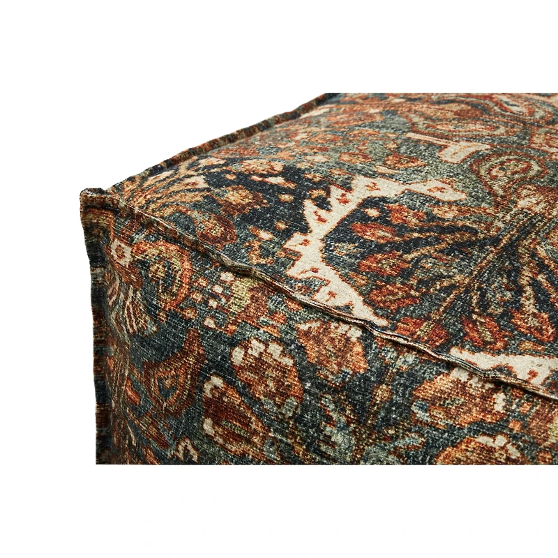 Loloi Brookie Spice and Multi Pouf