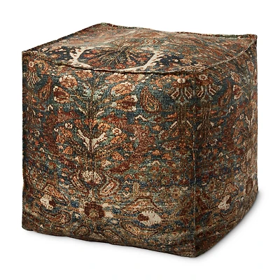 Loloi Brookie Spice and Multi Pouf