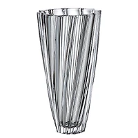 Crystal Bohemia Scallop Vase 35.5cm by Brillant