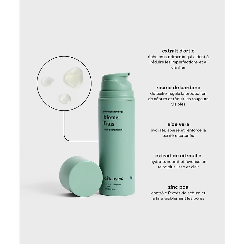 BIOME FRAIS Facial Cleansing Gel - 150 ml