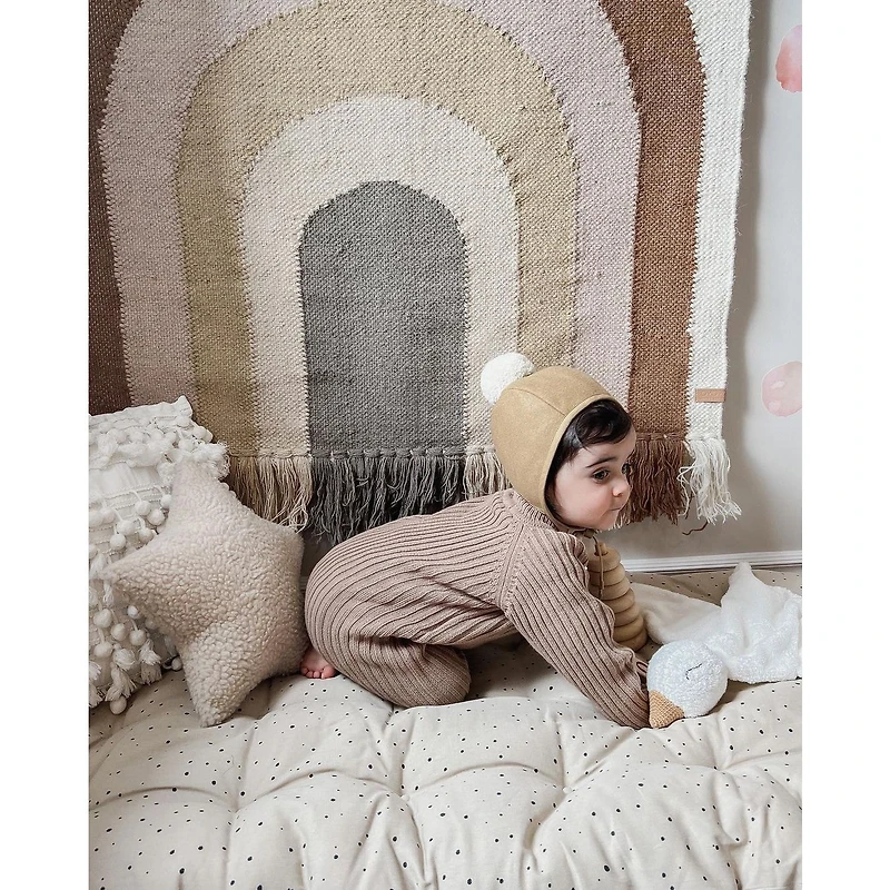 Star Pillow - Beige
