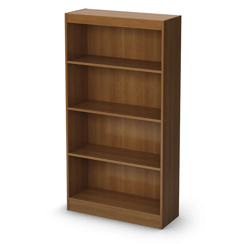 Axess 4-Shelf Bookcase - Brown