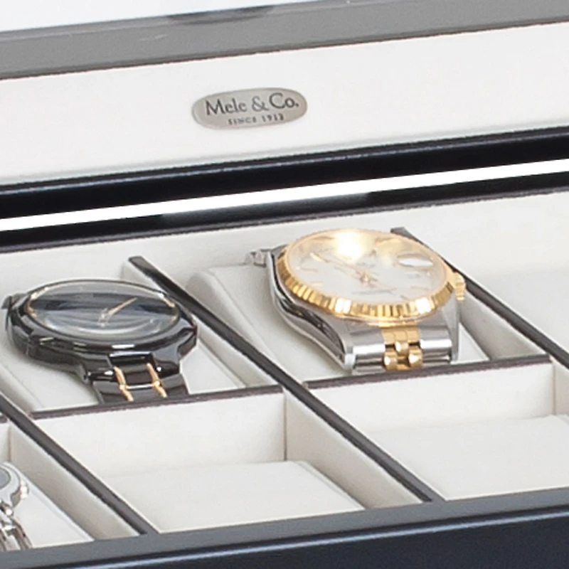Mele and Co Grant Wooden Watch Box - Java